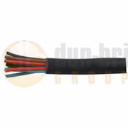 Durite 0-332-07 Black PVC Cable Sleeving 7.0mm x 25m