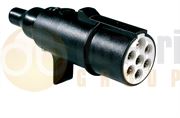 MENBERS 005961.00 24V 7-Pin 'S' Type Plastic PLUG with SCREW Terminals