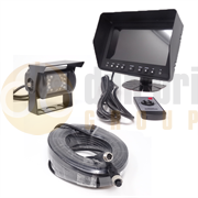 WEB BUNDLE - DBG CCTV Kit - 7" Quad View Monitor 4CH, 1x Camera & 20m Cable R10 12/24V