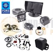 DBG CLOCS/FORS SILVER Standard Camera Monitor Scanner Kit for Articulated Vehicles