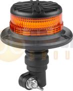 DBG 311.024/LED Slimline FLEXI DIN POLE MOUNT AMBER LED Beacon R65 10-30V