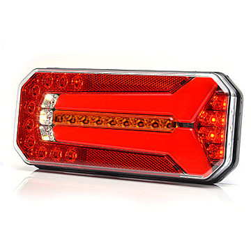WAS 1123 DD L/P C W150DD LEFT/RIGHT LED Rear Lamp w/ Dyn. Indicator [Fly Lead]