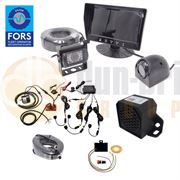 DBG CLOCS/FORS SILVER Standard Camera Monitor Scanner Kit for Tipper / Rigid Truck Vehicles